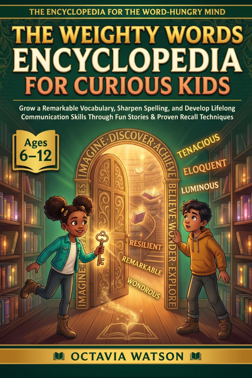 The Weighty Words Encyclopedia For Curious Kids: Grow a Remarkable Vocabulary, Sharpen Spelling, and Develop Lifelong Communication Skills Through Fun Stories & Proven Recall Techniques