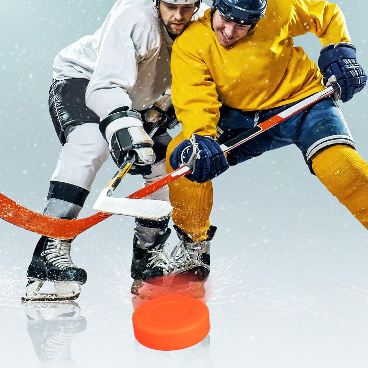 BESPORTBLE Lot de 4 Sacs d'entraînement en Caoutchouc pour Hockey sur Glace
