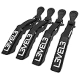 Level 3 Croc Hair Clips - 4 Pack Hair Clip Set for Hair Styling