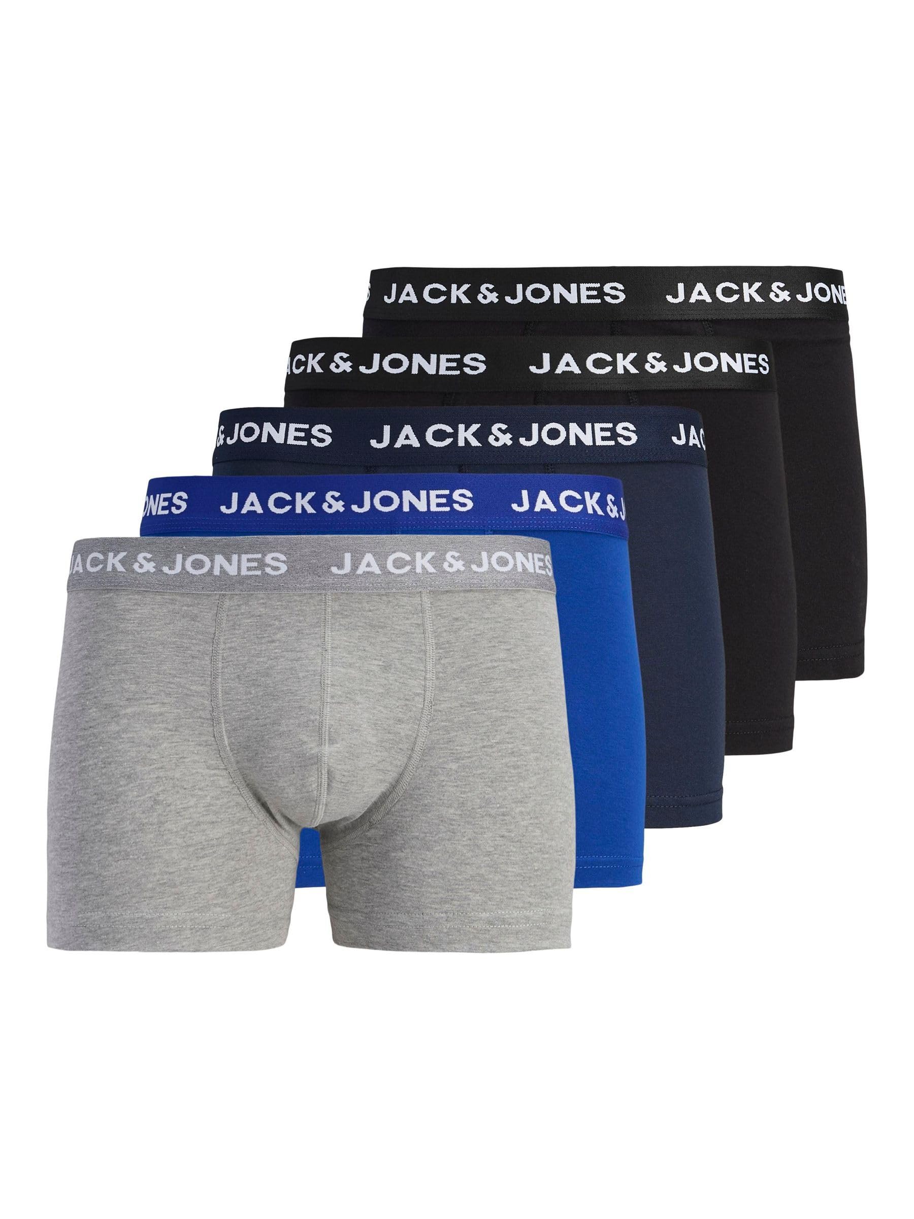 JACK & JONES Herren Jack & Jones Male Trunks 5er-pack Trunks Jack & Jones male Trunks 5er-pack Trunks