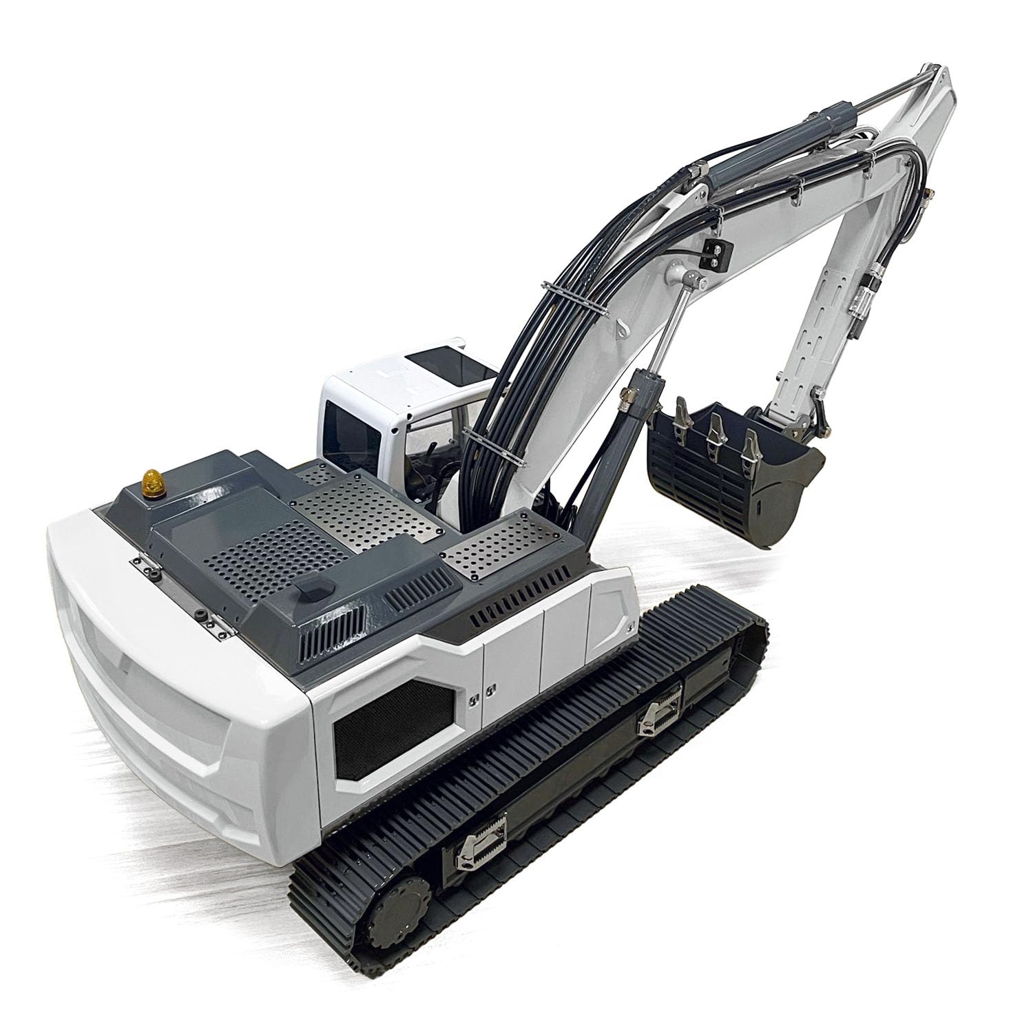 Hydraulische Klaue Aus Metall Für 1/14 RC-Bagger XDRC 945 – Fernsteuerbarer Greifer Für Bagger-Modelle