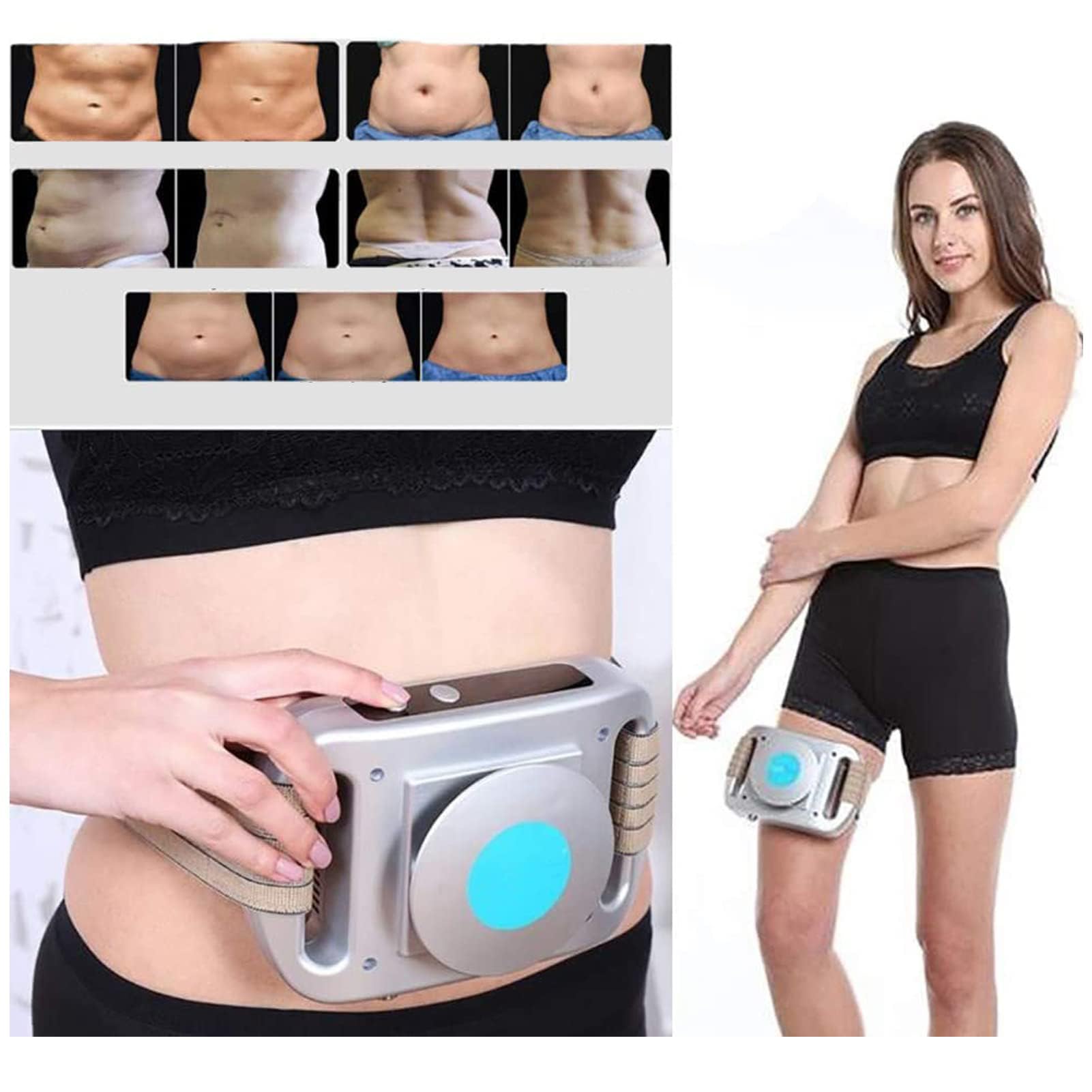 Mini Macchina per Criolipolisi, Criolipolisi Machine Anti-Cellulite Lipolisi Dimagrante, Macchina Congelamento di Grassi per la Casa Uso del Salone, Senza Periodo di Ripristino
