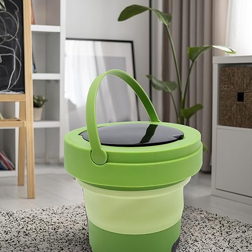 Miniatura 6 de VANZACK Lavadora portátil con capacidad de lavadora. Lavadora de viaje plegable para dormitorios y apartamentos. Lavadora compacta ligera para