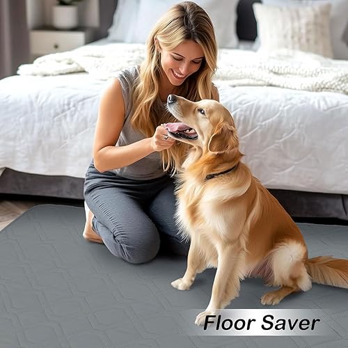 Miniatura 197 de hyha Manta de cama impermeable para perro, mantas suaves para mascotas, funda de sofá impermeable para perros, fundas reversibles lavables para