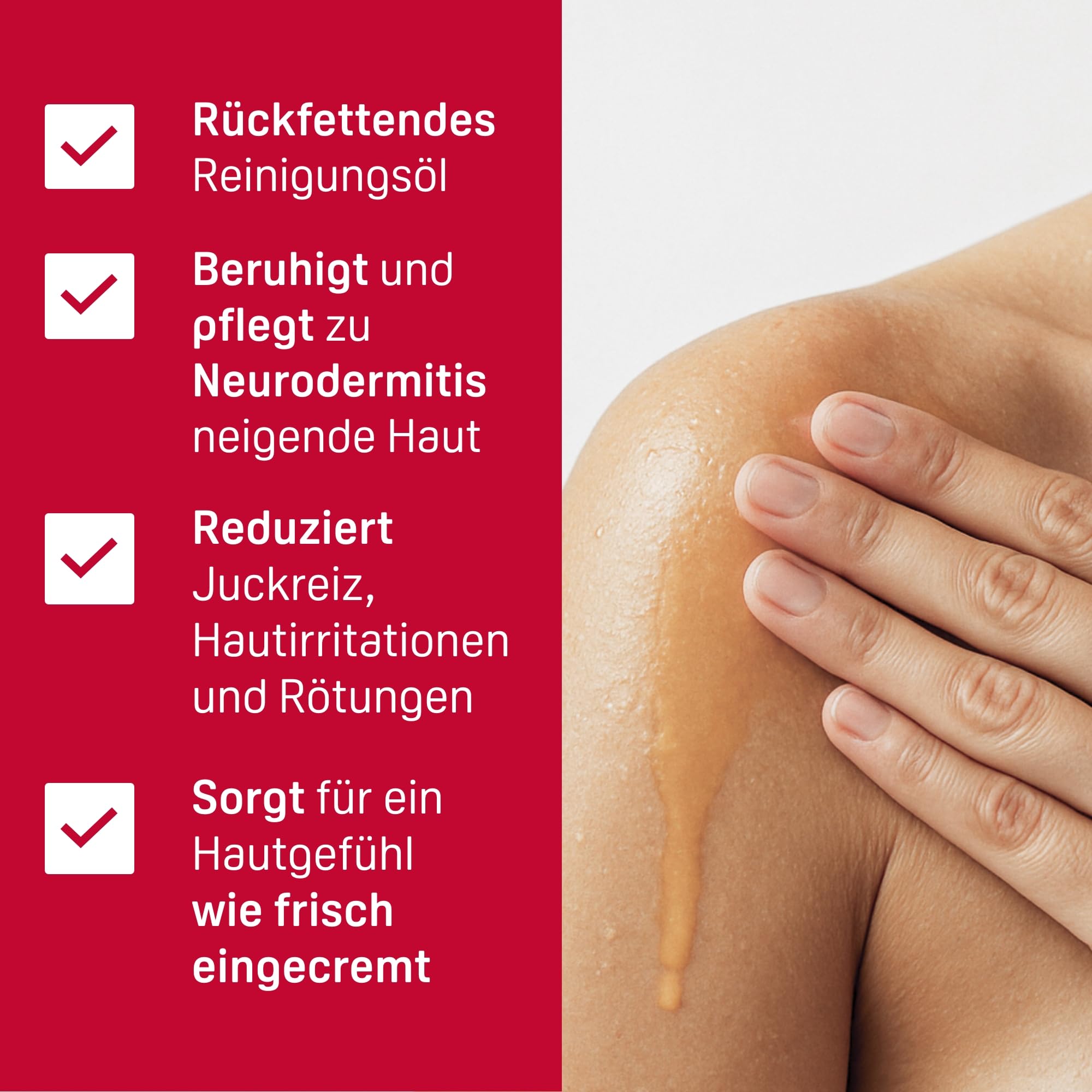 PHYSIOGEL Calming Relief A.I. Dusch- und Badeöl – Beruhigende Reinigung & Pflege bei Neurodermitis, trockener, irritierter und juckender Haut, 400 ml