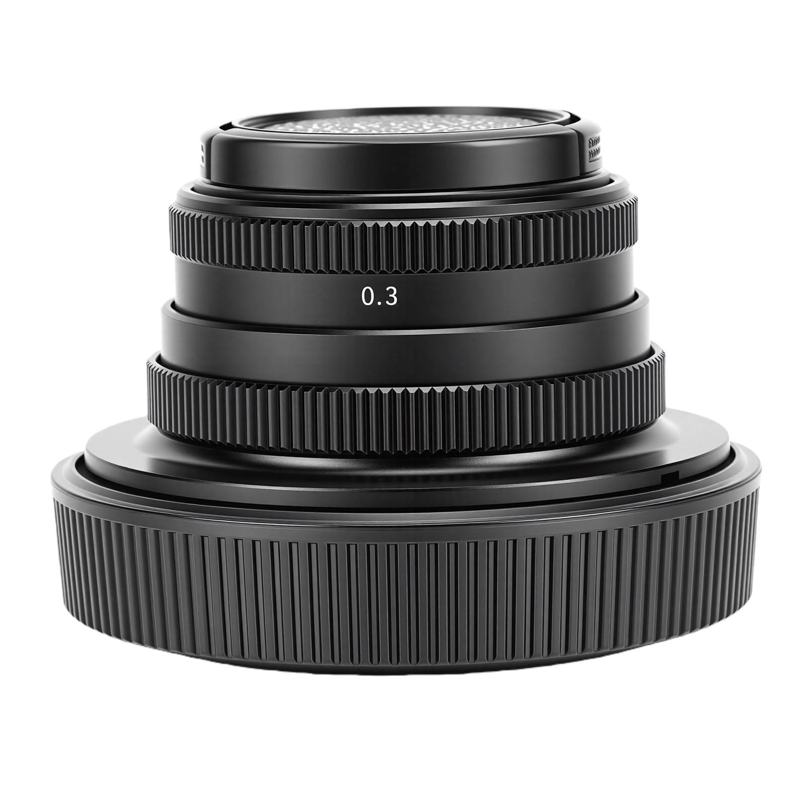 Fabater Obiektyw z ręczną regulacją Ostrości, Szerokokątny Obiektyw Stałoogniskowy 25 Mm F1,8 APS C z dużą przysłoną, Kompaktowy ze Stopu Aluminium z 8 Listkami Przysłony i powłoką UMC dla R7 R10