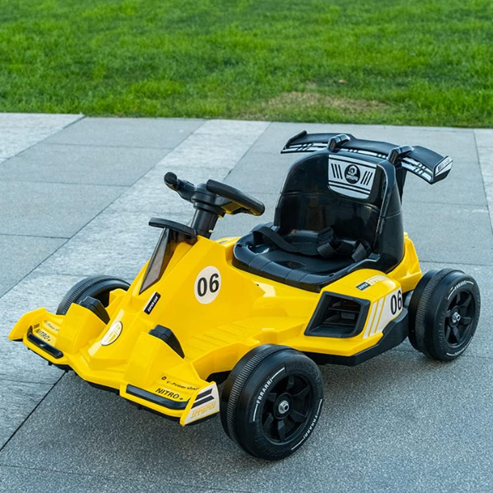 iCoKg GoKarts for Kids, Drift Rides with Remote Control, 4