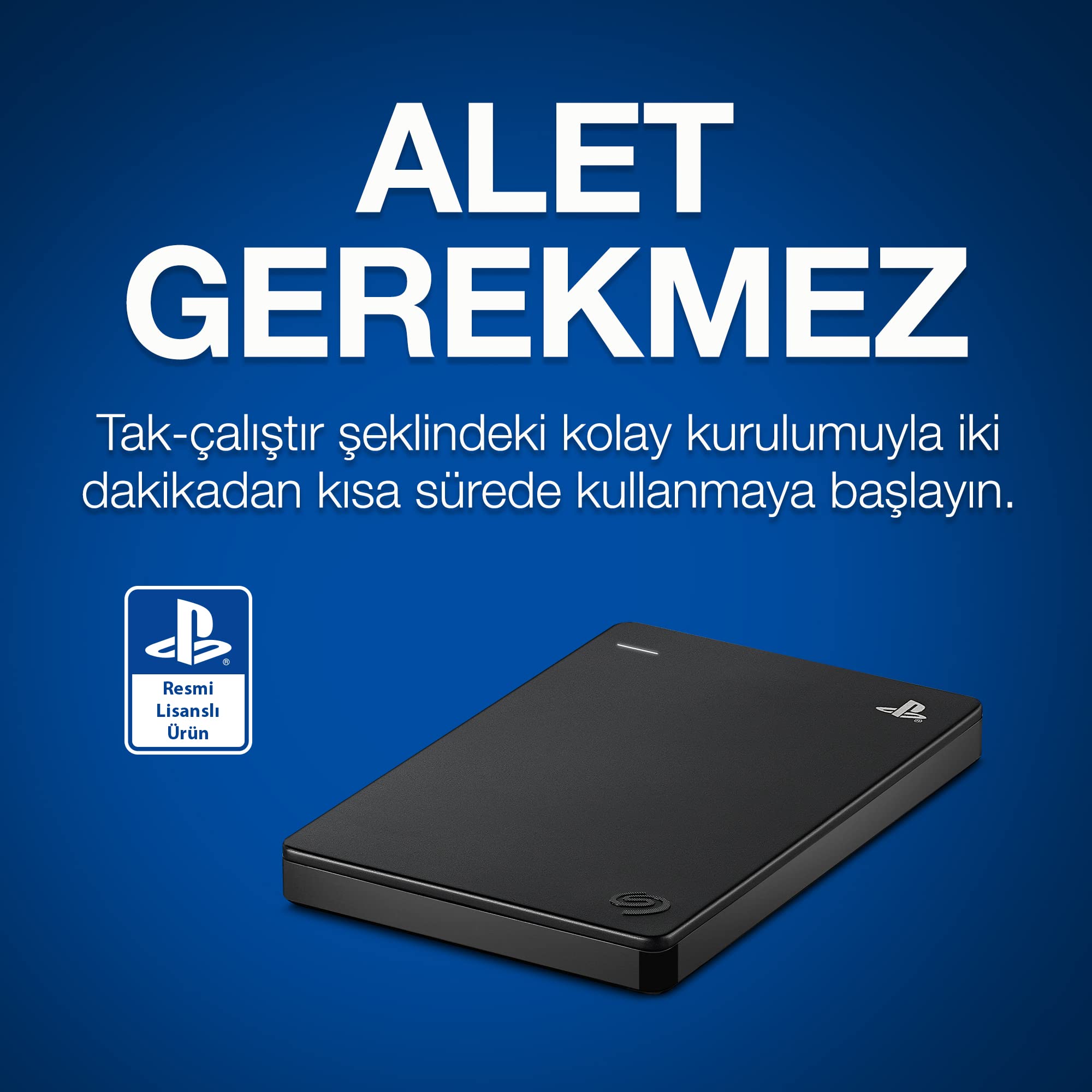 Seagate Game Drive PS4/PS5 4TB Taşınabilir Harici Sabit Sürücü 2,5
