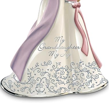 The Bradford Exchange My Granddaughter, My Joy Musical Angel Figurine