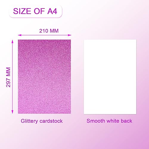 Vista 16 de 10 hojas de espuma con purpurina para manualidades, papel de cartulina A4, papel adhesivo autoadhesivo para construcción de Navidad, álbum de Azul