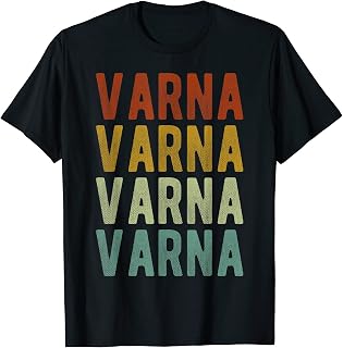 Varna City Bulgaria Retro T-Shirt