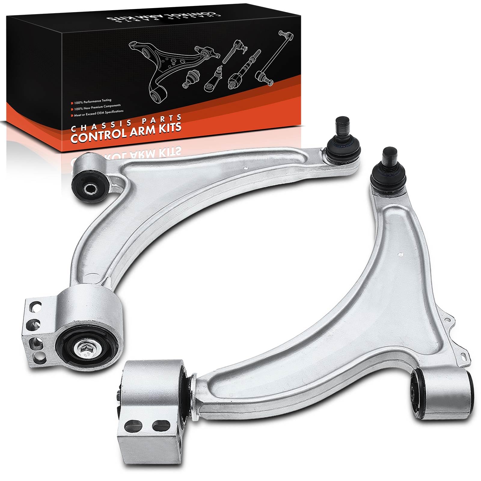 Frankberg 2 x wahacz przedni dolny 20835936 | Kompatybilny z Insignia A Country Tourer G09, Insignia A G09, Insignia A sedan G09, Insignia A Sports Tourer G09