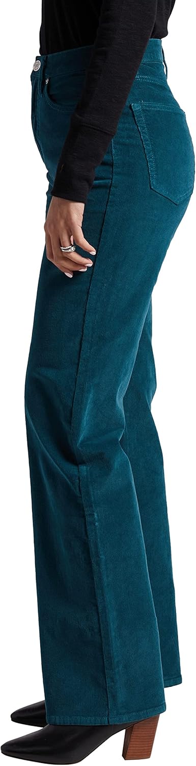 Silver Jeans Co. Women's Highly Desirable High Rise Trouser Leg Pants