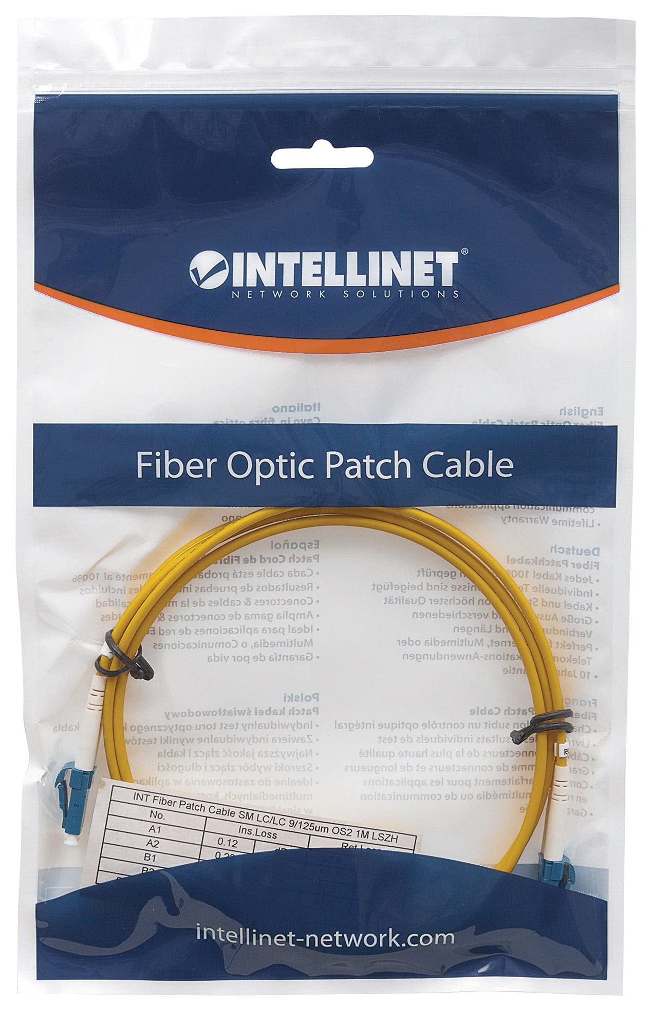 RS PRO | Cable de fibra óptica RS PRO OS1, OS2, con A: LC, con B: SC