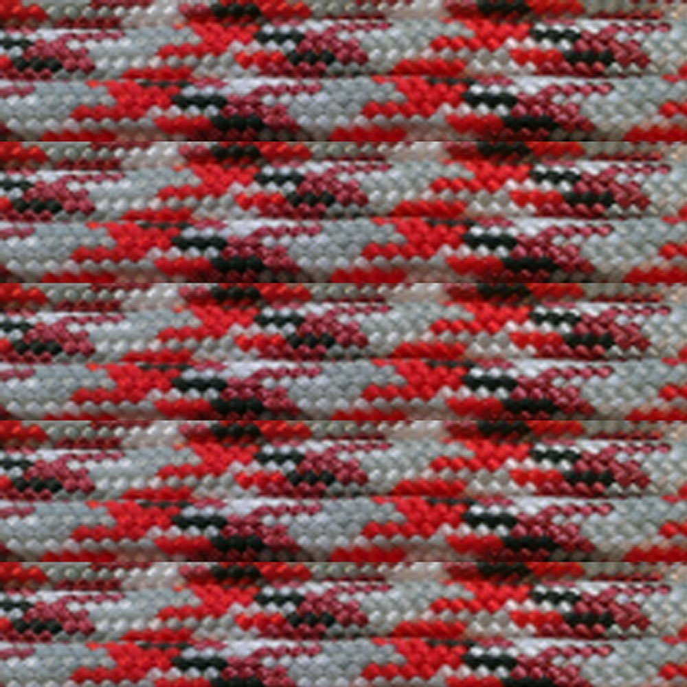 PARACORD PLANET 100 Feet Nylon 550lb Type III 7 Strand Paracord Heart Attack โ image 1