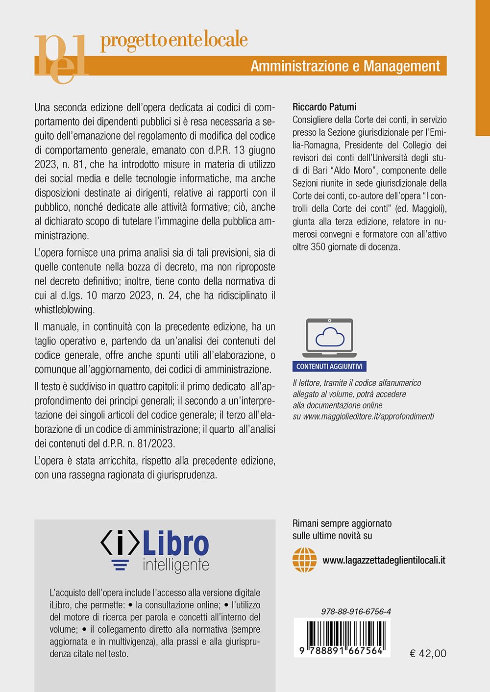 Il codice di comportamento dopo il d.P.R. 13 giugno 2023, n. 81. Con modello di codice personalizzabile