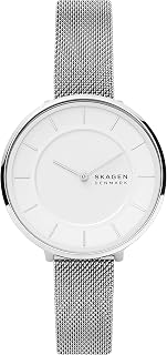 Women's Gitte Two Hand Stainless Steel Watch, Silver, One Size, Gitte Two Hand Stainless Steel Watch