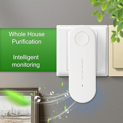 Miniatura 3 de Purificador de aire Magair de 4 piezas, nuevo purificador de aire de iones negativos enchufable, silencioso, sin filtro, para dormitorios, inodoros,