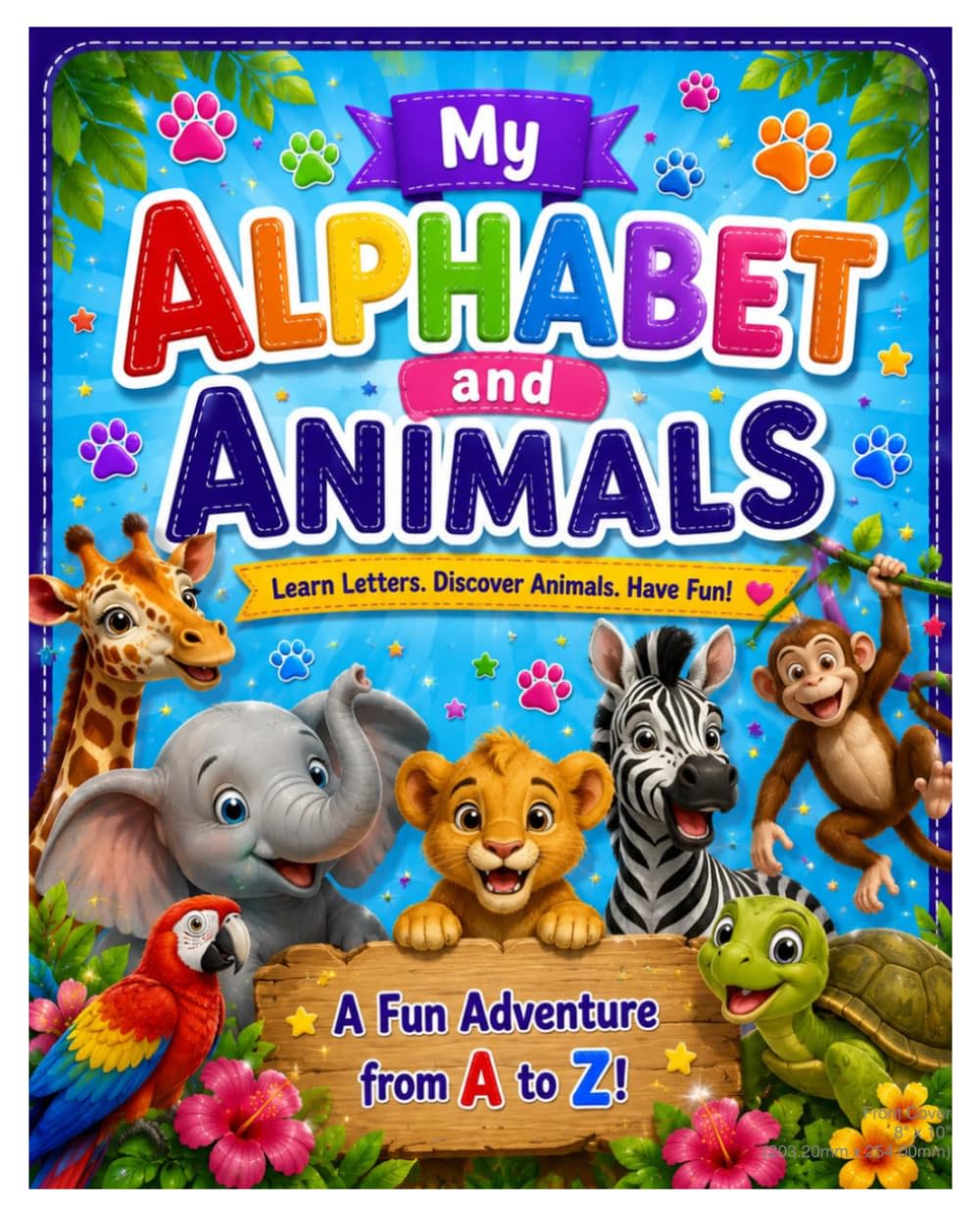 My alphabet and animals: ABC