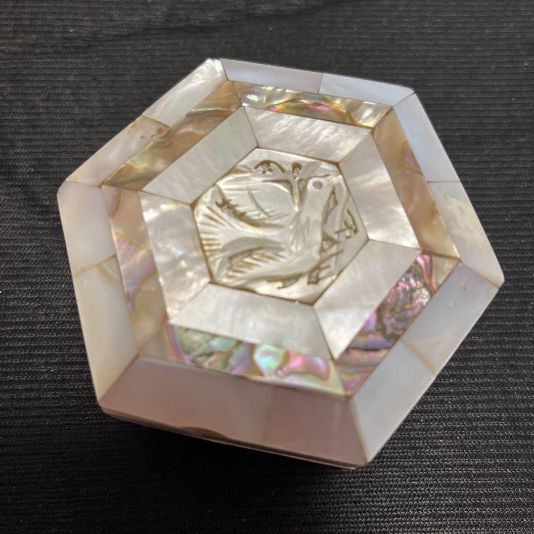 ベツレヘムパール　ジュエリーケース　真珠貝　平和　鳩ハト　ヴィクトリア　六芒星 Amazon.co.jp: ベツレヘムパール ジュエリーケース 真珠貝 平和 鳩ハト