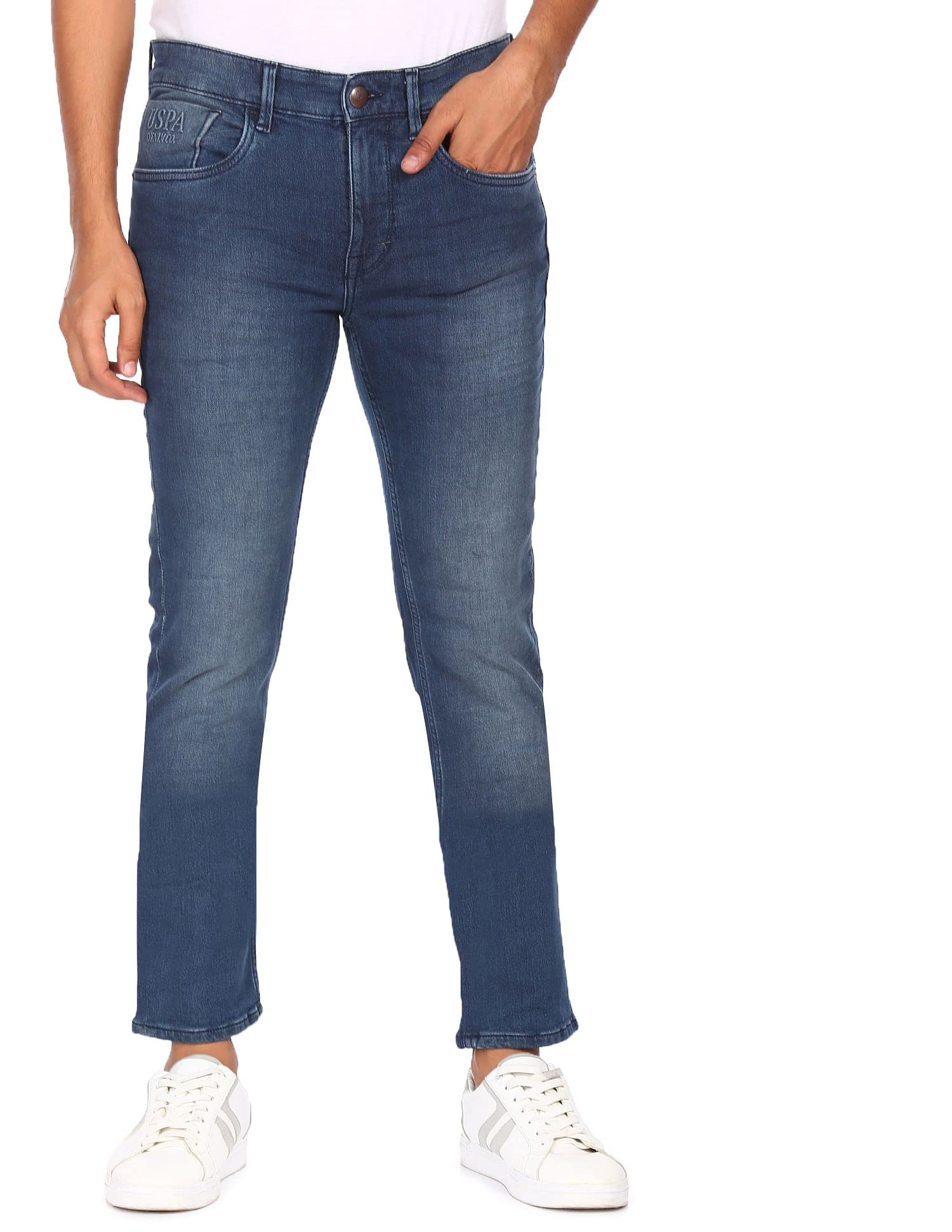 u.s. polo assn. Men's Mid Rise Slim Fit Jeans-picture-18