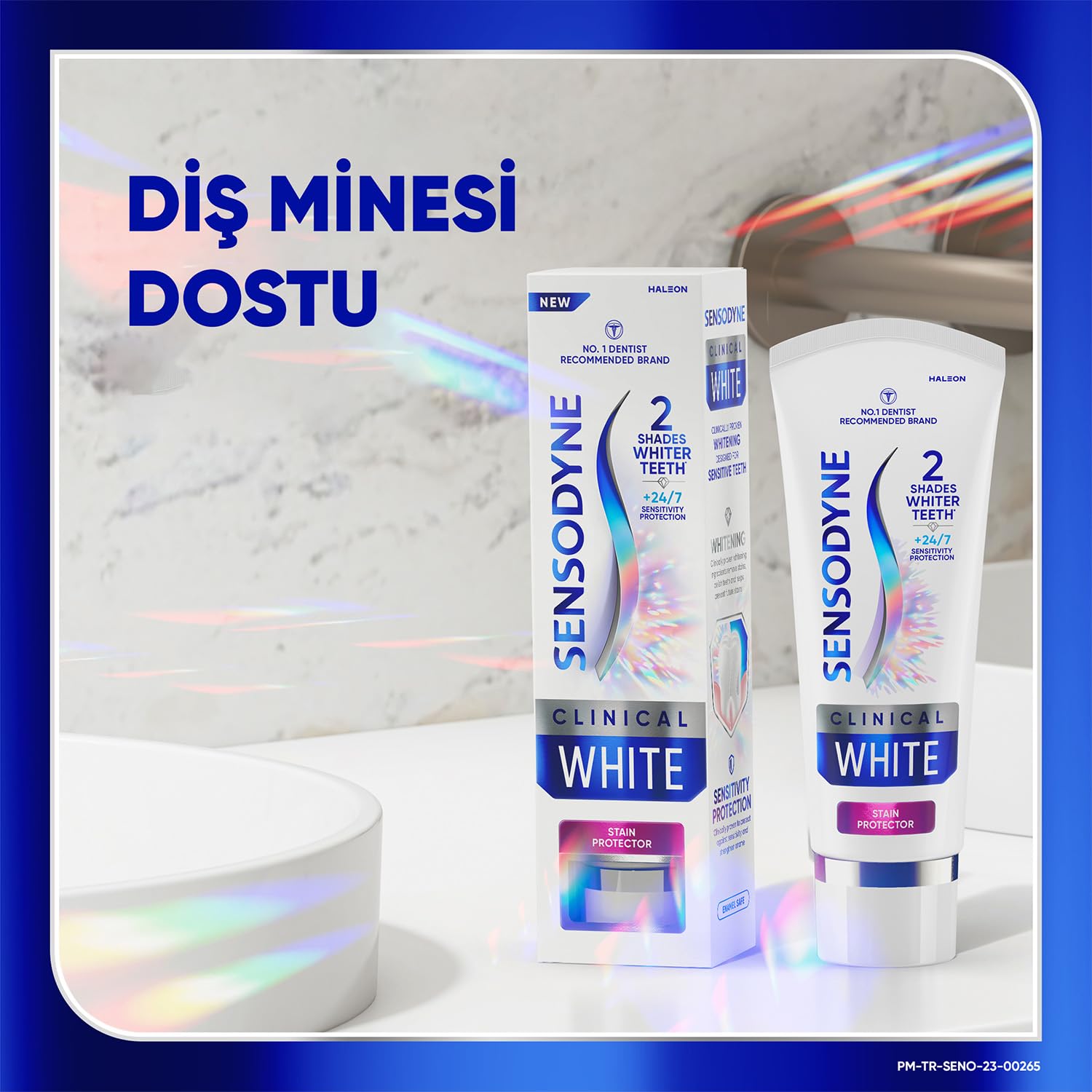 Sensodyne Klinik Beyazlık Diş Lekelerine Karşı Diş Macunu