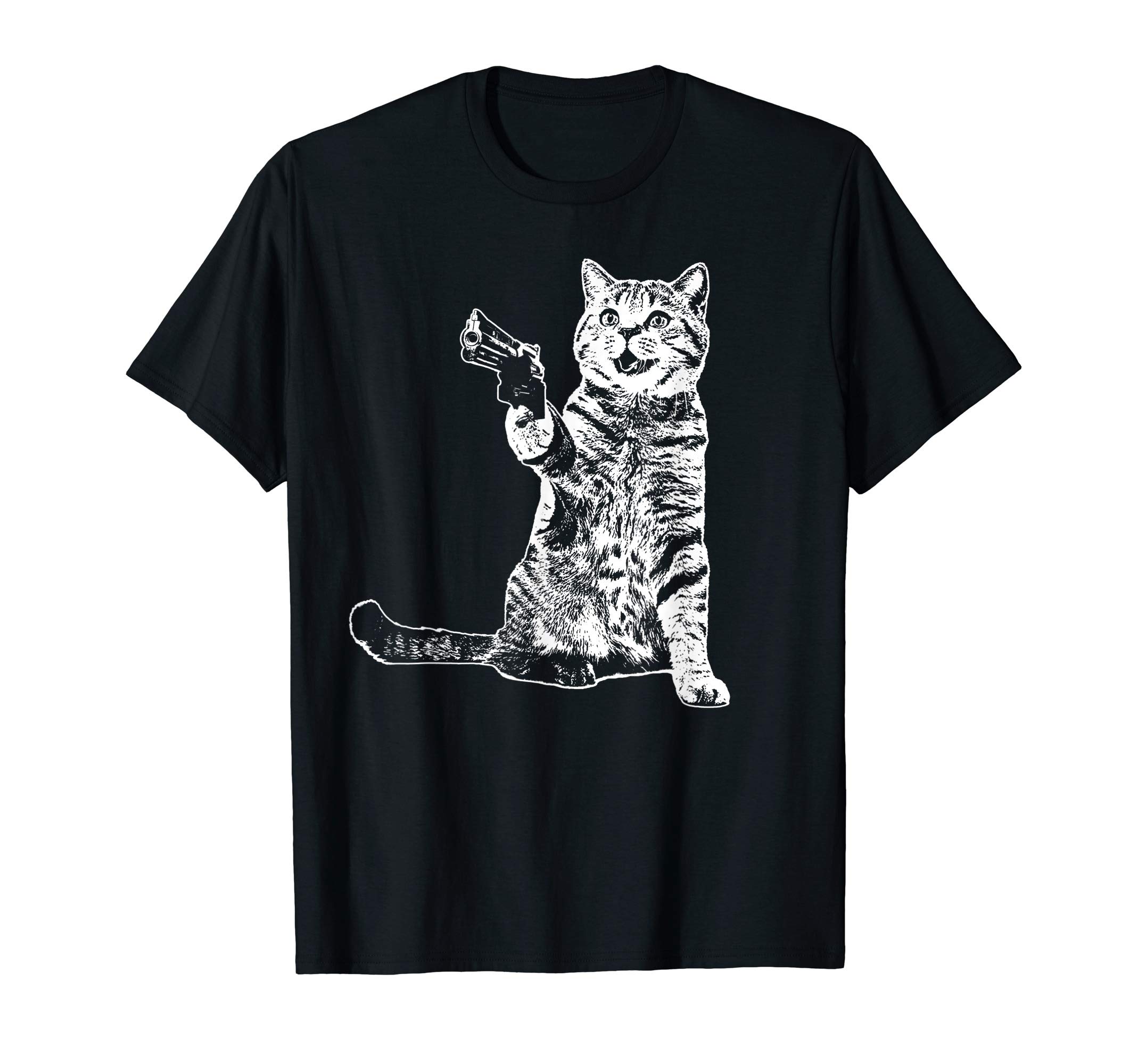 Cat and Gun Tee