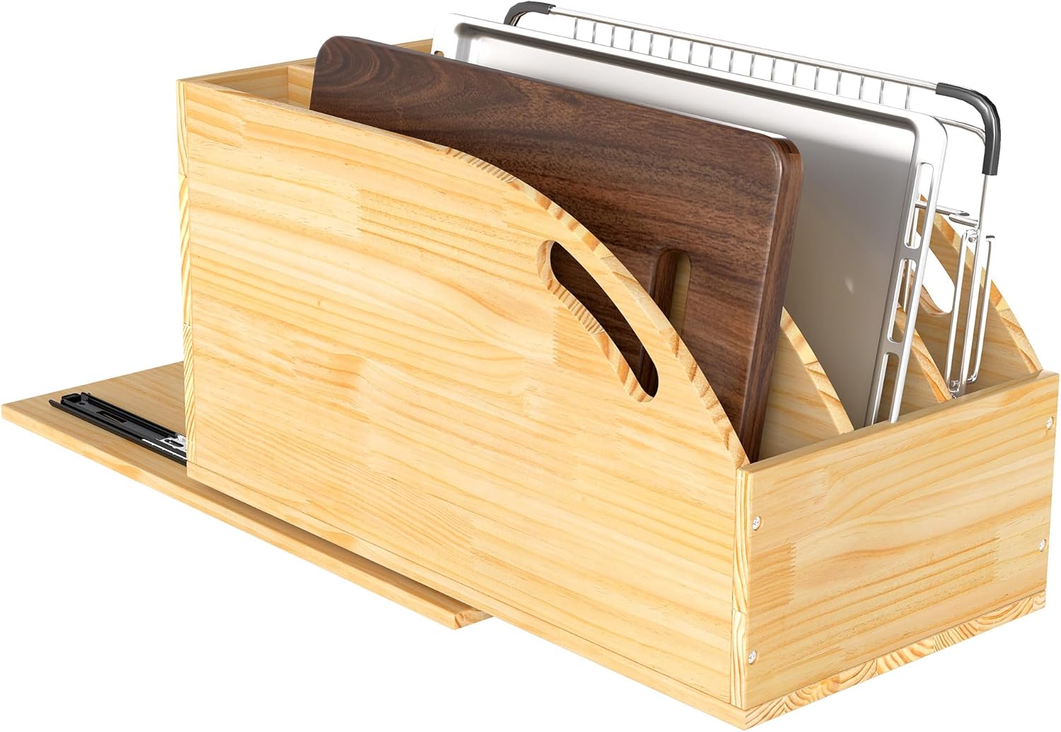 Pull Out Cabinet Organizer, Wooden Kitchen Cabinet Jamaica Ubuy