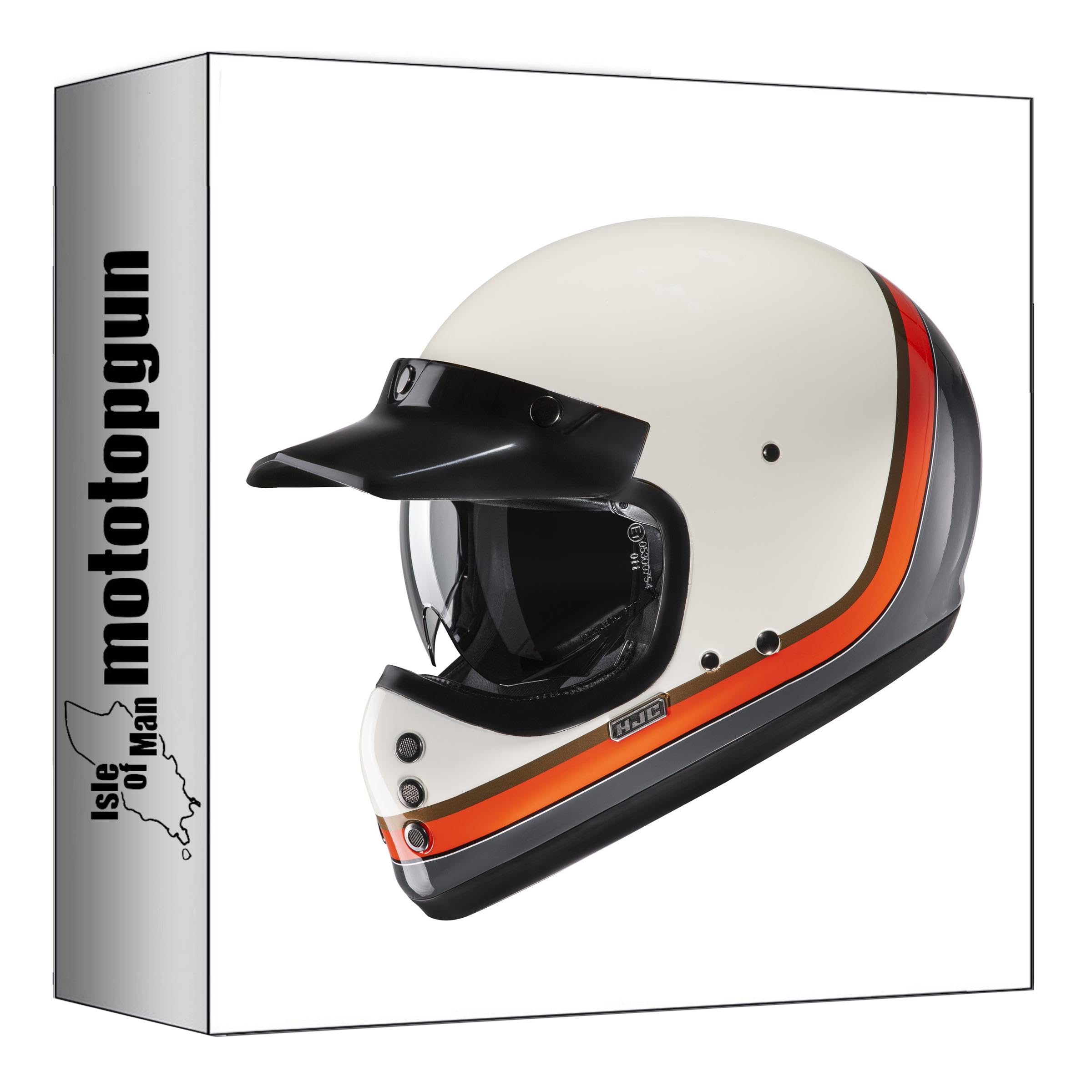 Casque intégral pour Moto hjc v60 scoby mc7 Talla XL mototopgun 17440710