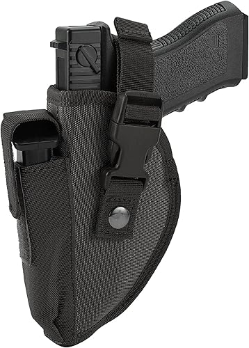 Funda de transporte oculta IWB OWB con bolsa Mag universal fuera de la cintura para pistolas subcompactas a medianas, color negro