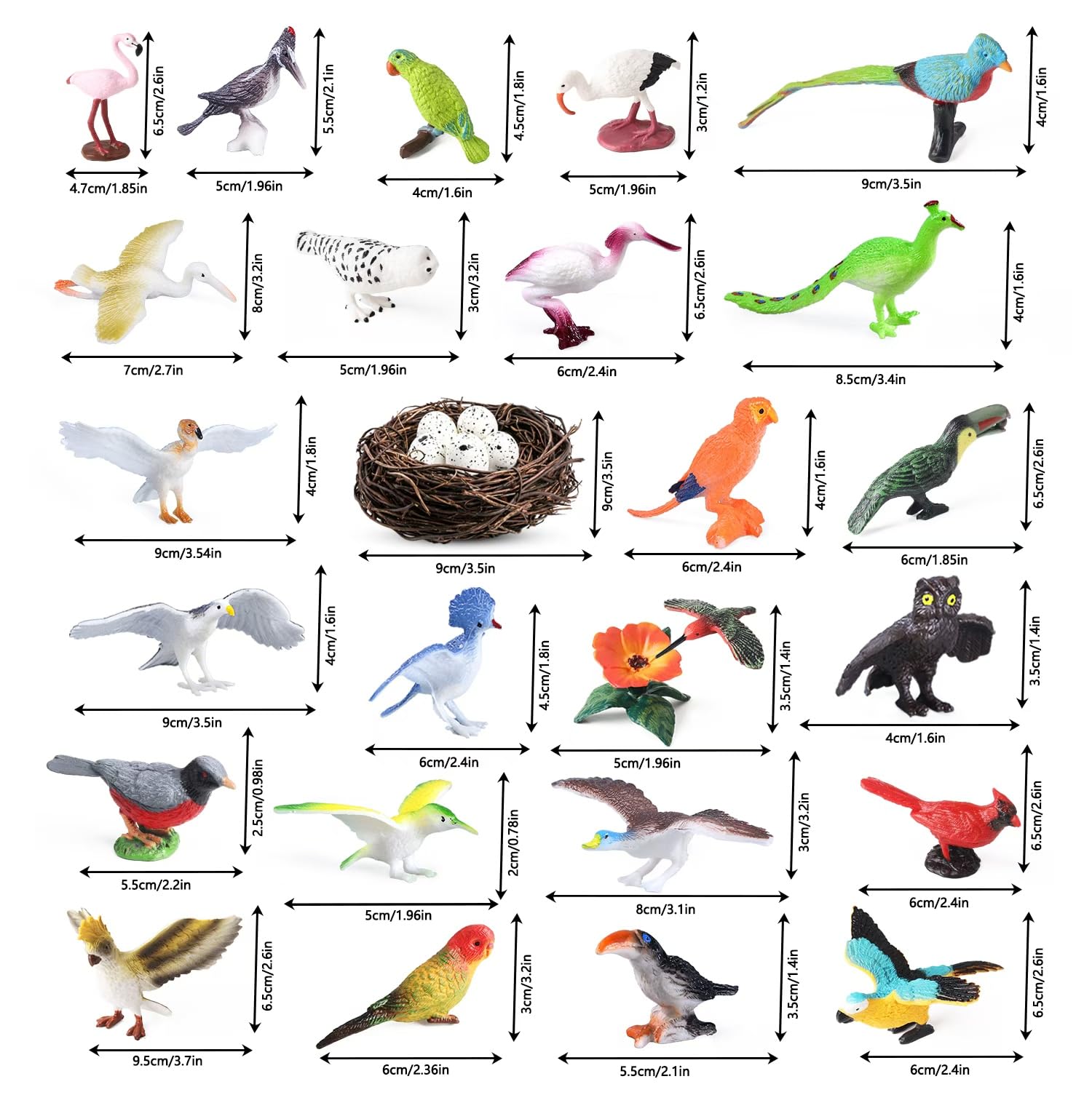 Pitufos Figuras SPYMINNPOO Figuras De Pájaros, Modelo De Guacamayo Azul,  Figuras De Animales Vivos Reales, Modelo De Pájaro, Regalo Para Decoración  De Juguetes De Educación Temprana Magic Animals, image size:1500x1516