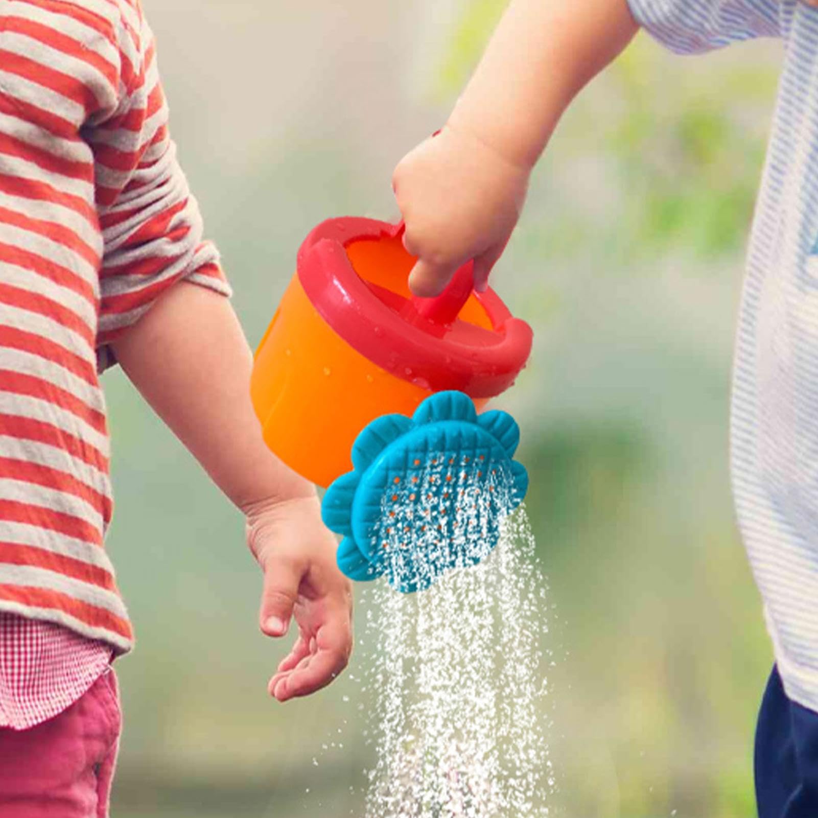 Regadera Infantil De Girasol – Pequeña, De ABS, Para Manos Pequeñas, Ideal Para Jardín, Playa Y Baño, Regalo Educativo Para Niños