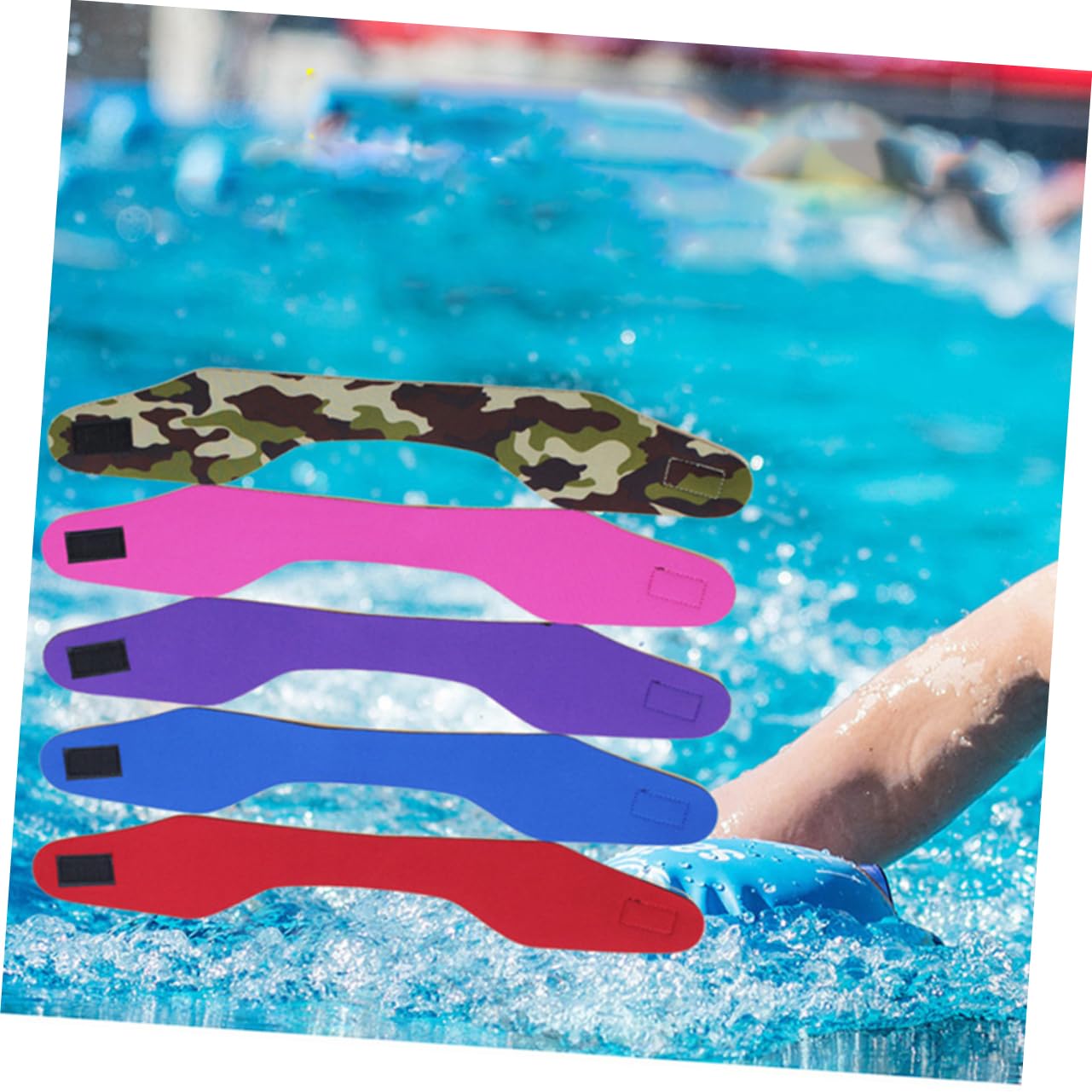 BESPORTBLE Sturdy Swimming Headband Waterproof Ear Protection for Kids Adults All Water Sports