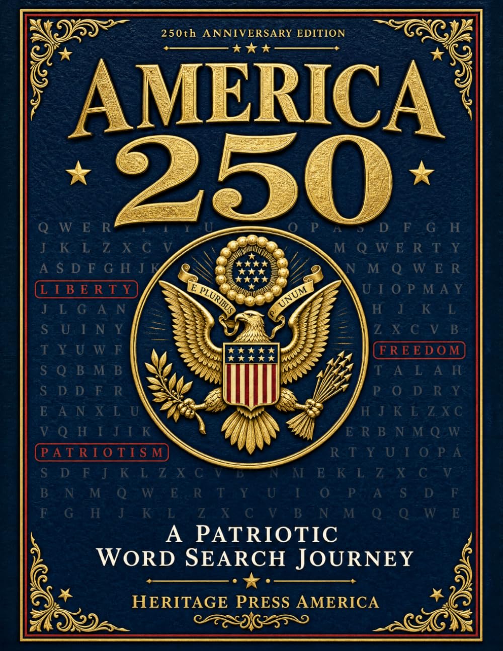 AMERICA 250: A Patriotic Word Search Adventure