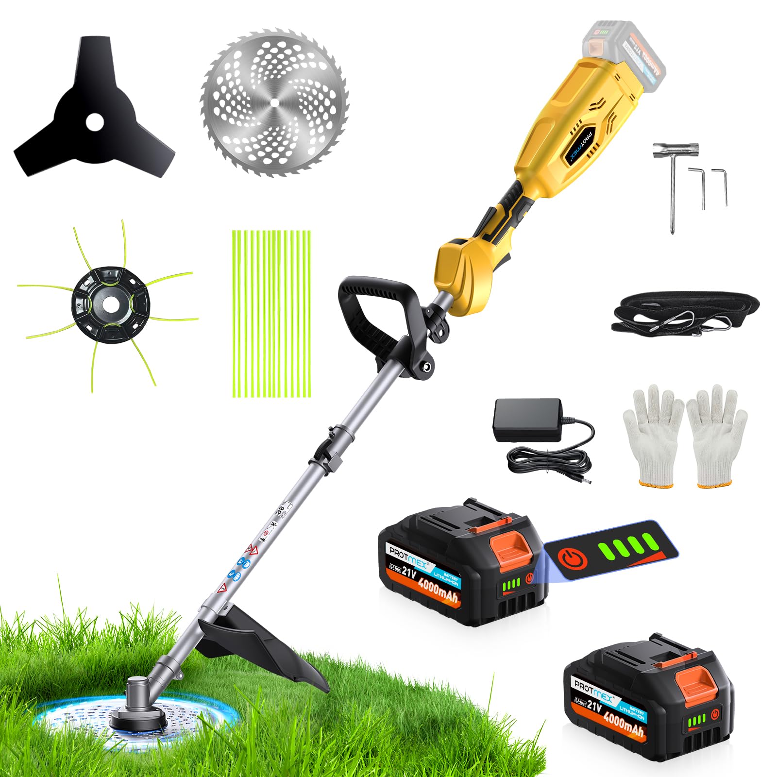 03▢ Free! series CREATION NA0212-1 Amazon.com : 3 in 1 Electric Weed Wacker, 21V 10
