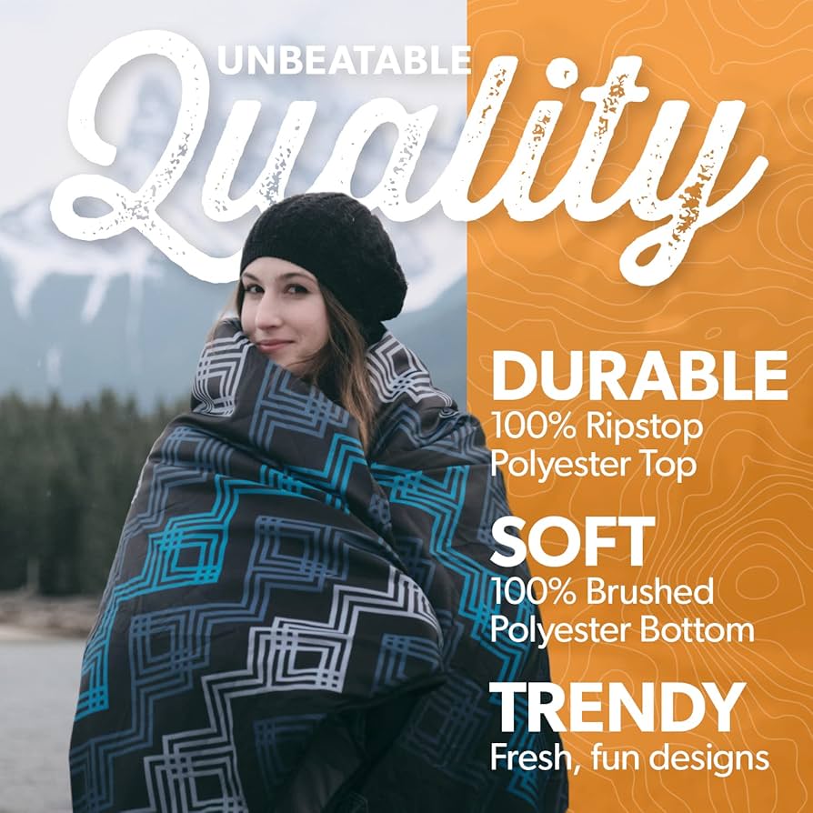 サンセットクライマックスCamp throw blanket Camp throw blanket-en - sunsetclimax