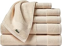 Vista 40 de Lacoste Heritage - Tapete para la ducha de algodón Supima, color azul surf, de 21 x 31 pulgadas