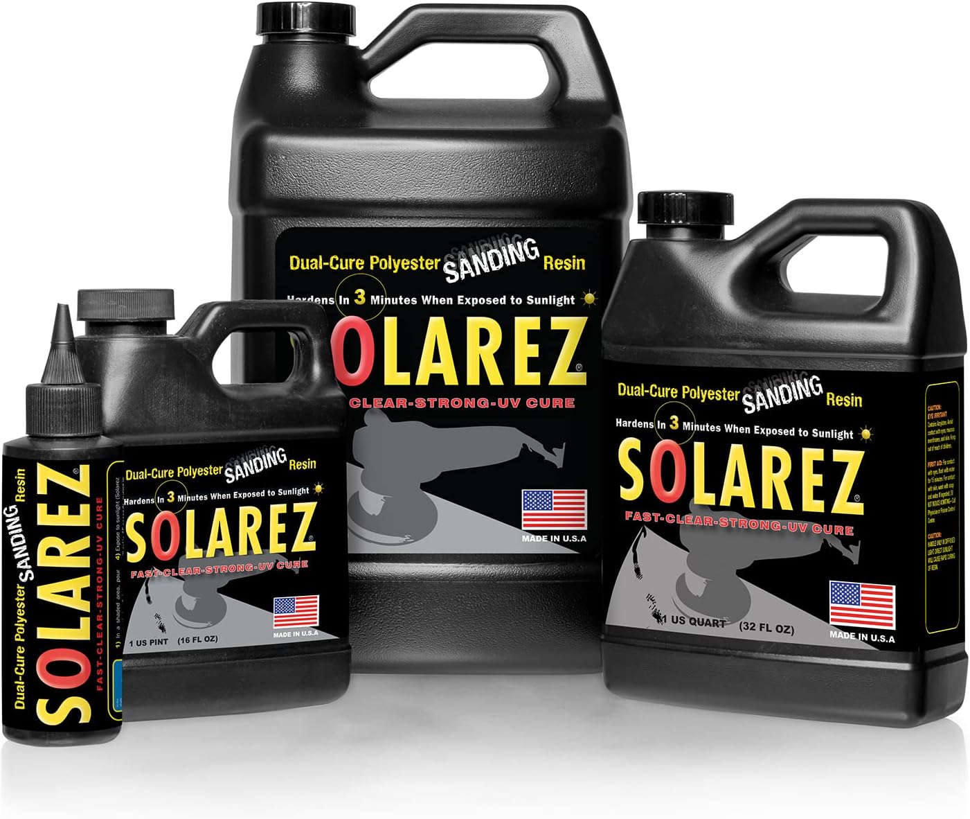 Solarez Polyester UV Sanding Resin: Quart