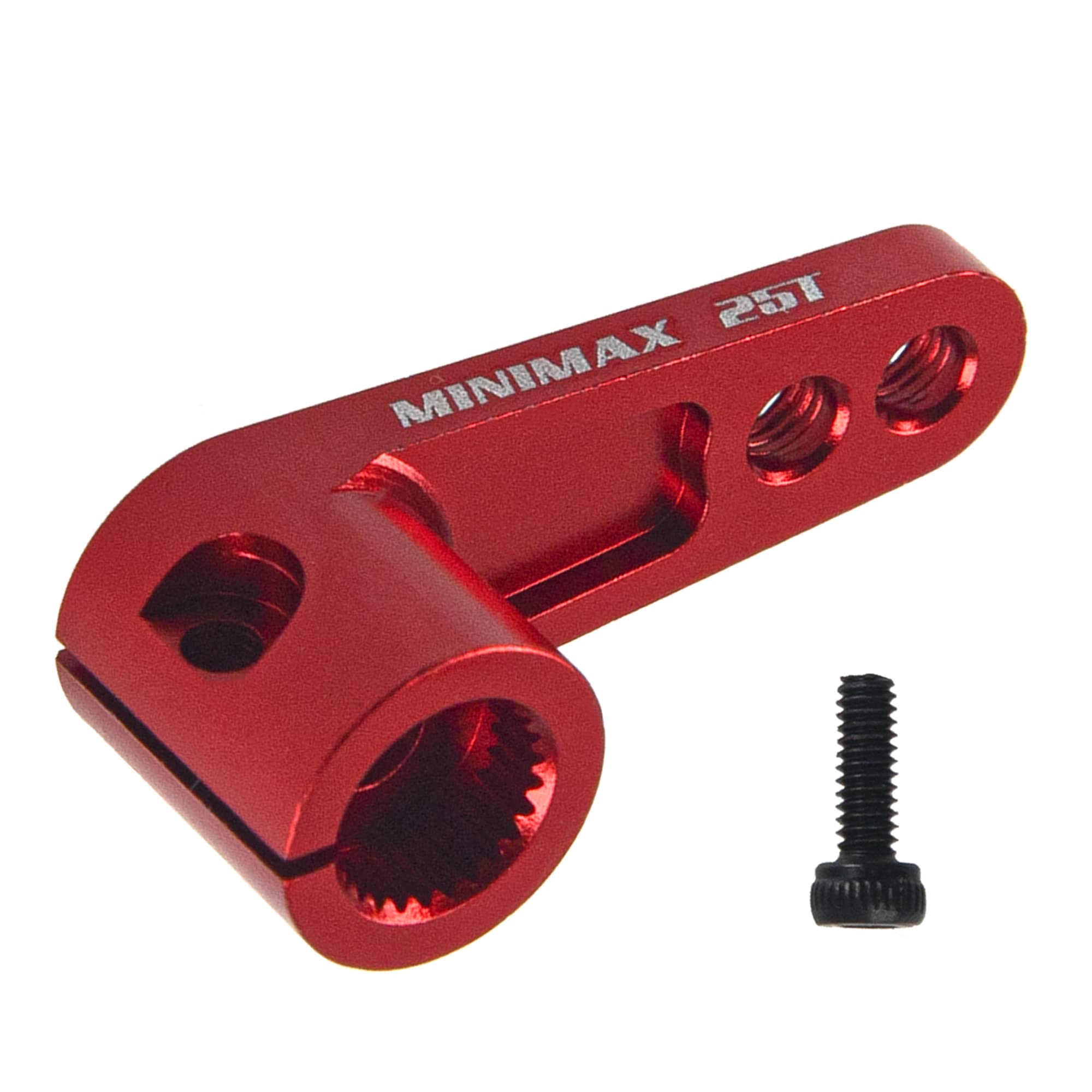 Lot De 2 Bras De Direction Aluminium 25T – Compatibles Futaba, Savox, MG995, MG996 – 1/10 & 1/8 RC