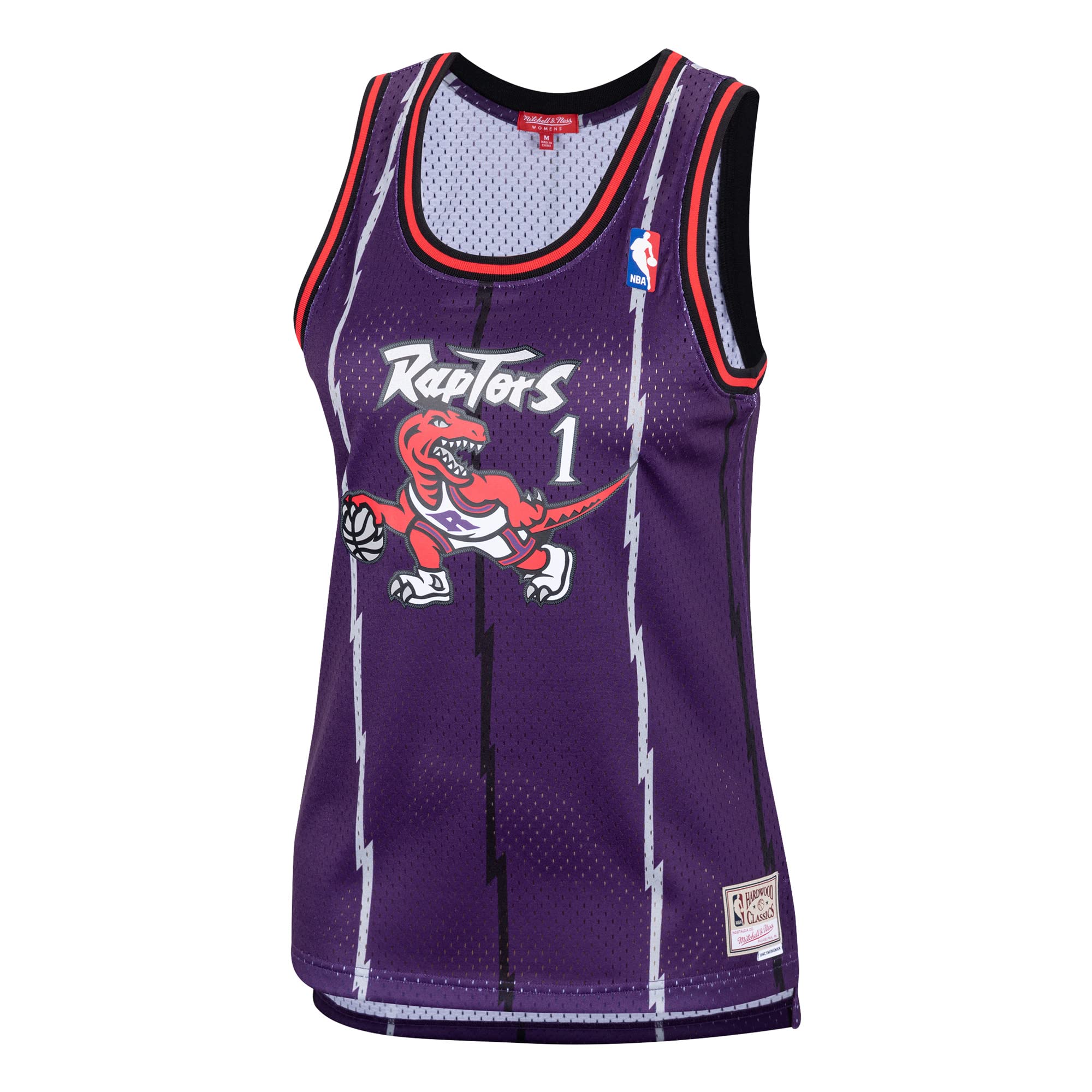 Mitchell & Ness Mujer Swingman Toronto Raptors Tracy Mc Grady #1 Purple