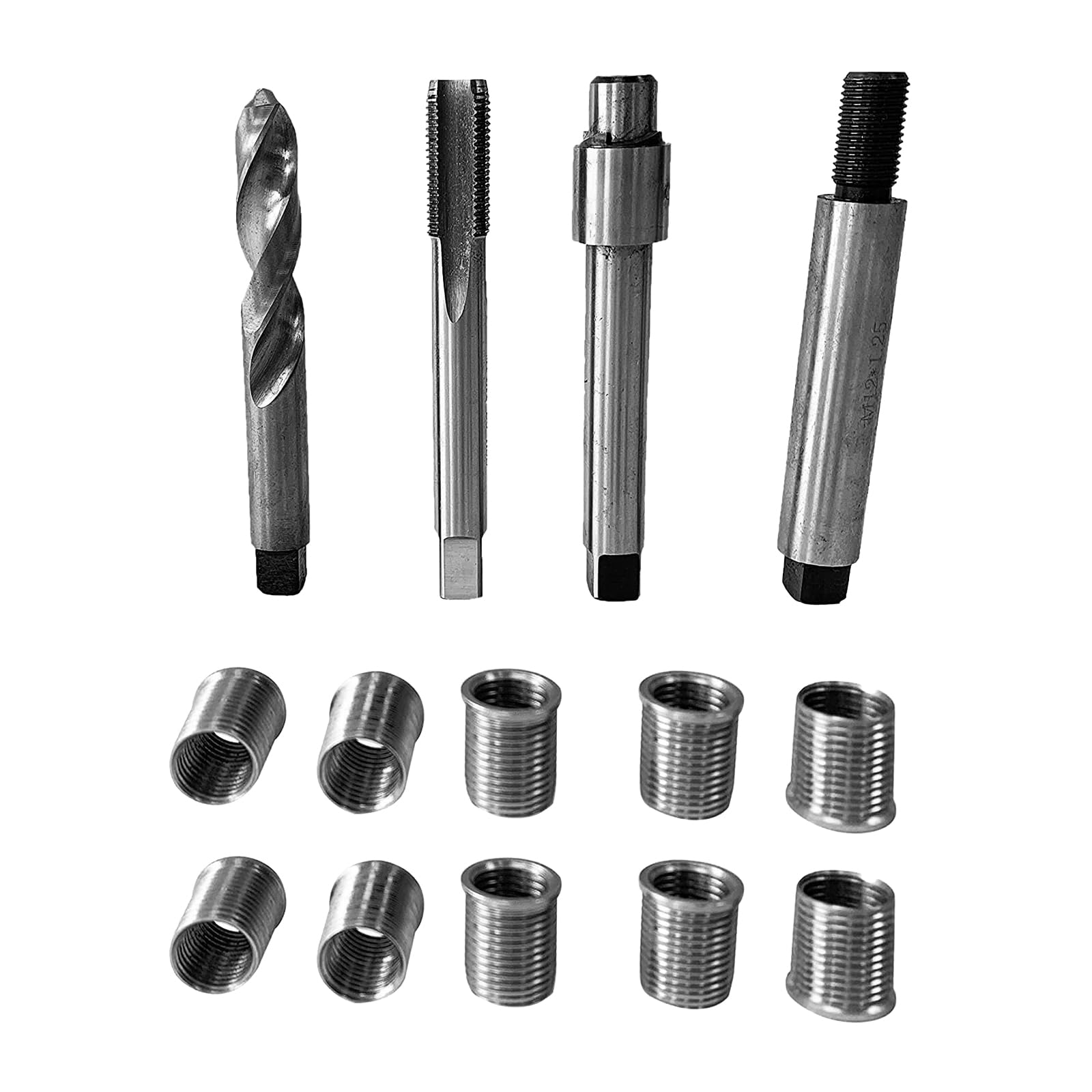 Amazon.co.jp: BZBMGMO M12 X 1.25X 17 スパークプラグ修理ショート