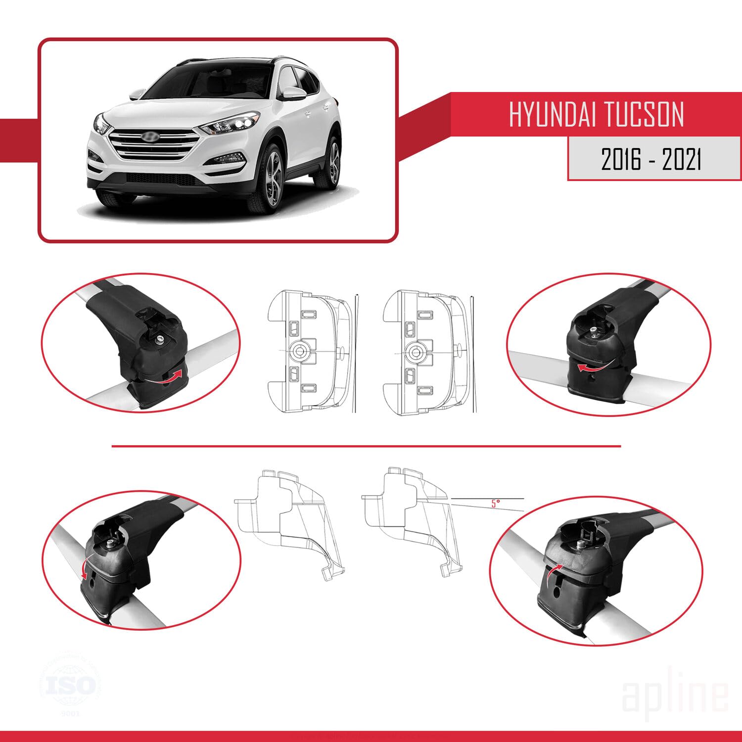 Compatible Con Hyundai Tucson 3 (TL) 2016-2021 ACE-2