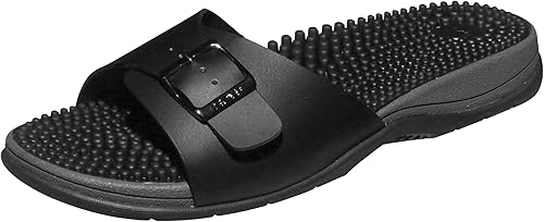 Revs Classic Reflexology Massage Sandals. Shock Absorbing Cushion Sole, Orthotic Arch. Helps Flat Feet, Fallen Arches, Plantar Fasciitis,