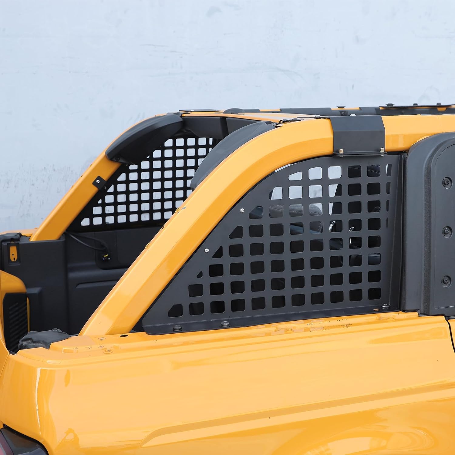 Linskip Trunk Molle Panel Compatible with 2021-2025 2026 Ford Bronco 4 Door Hard Top, Rear Window Cargo Molle Panel for Bronco Exterior Accessories - Space-Saving Organizer for Tools and Gear image 3