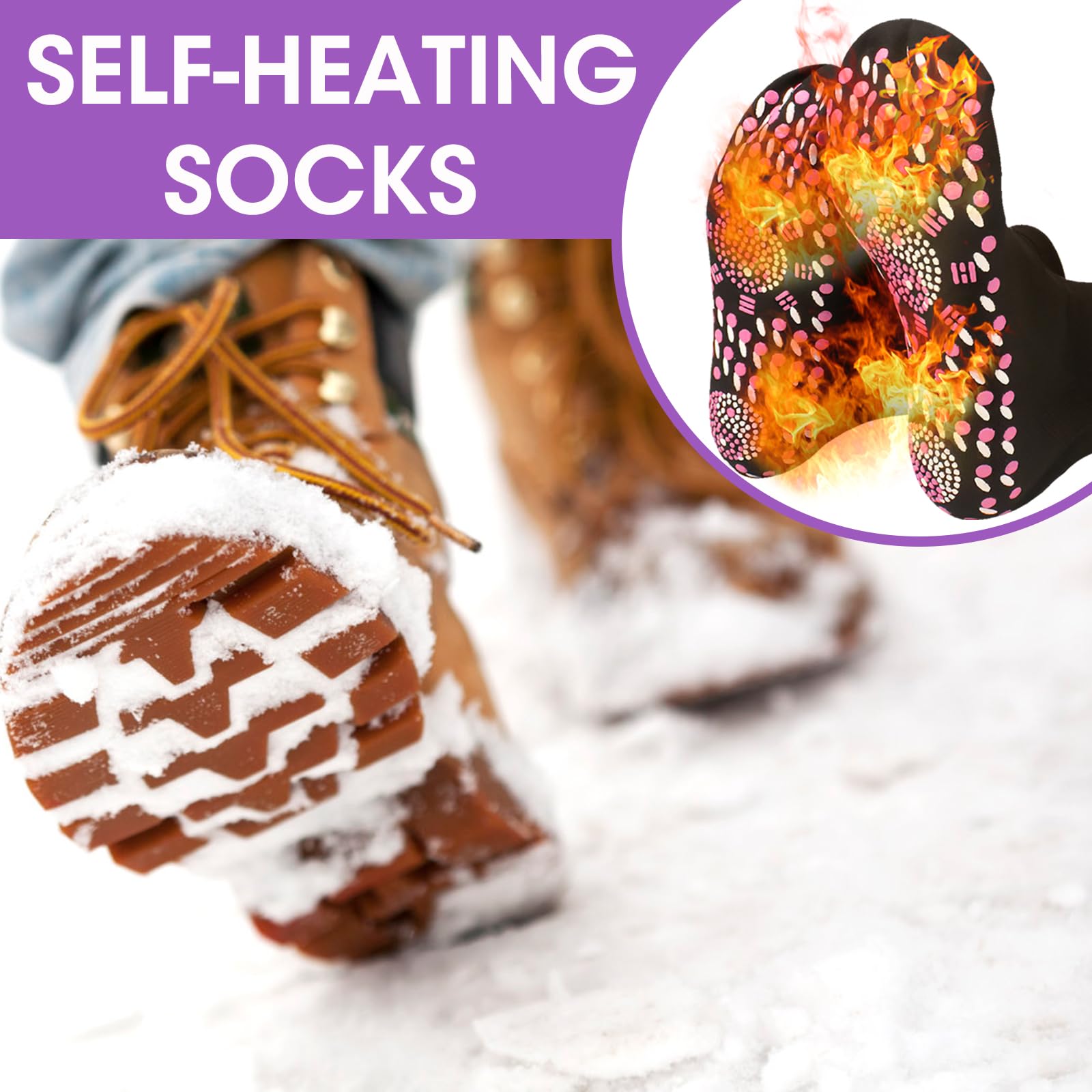 Selbsterwärmende Socken – 5 Paar Wärmesocken Für Damen Und Herren, Selbstheizend, Atmungsaktiv, Universalgröße – Ideal Für Winter, Skifahren, Wandern Und Als Geschenk