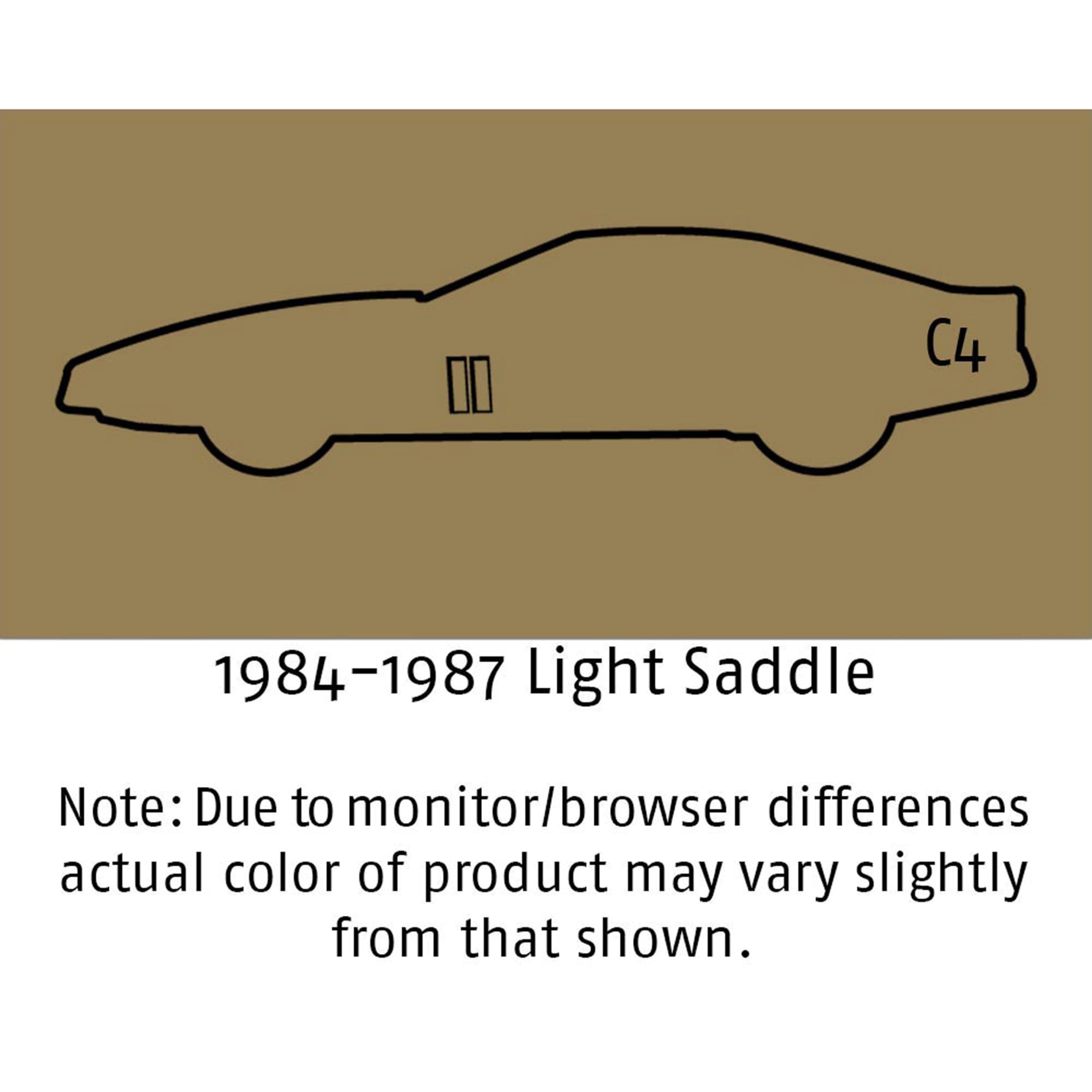 Mid America Motorworks 1984-1987 Corvette C4 Light Saddle Color Coat Interior Refinish 12oz Aerosol