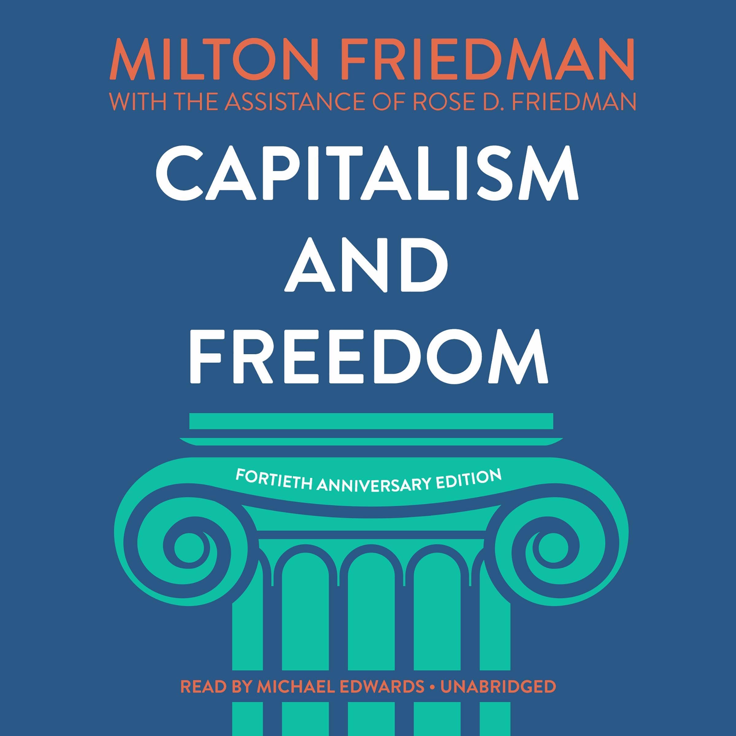 Cover art for Capitalism and Freedom, Fortieth Anniversary Edition
