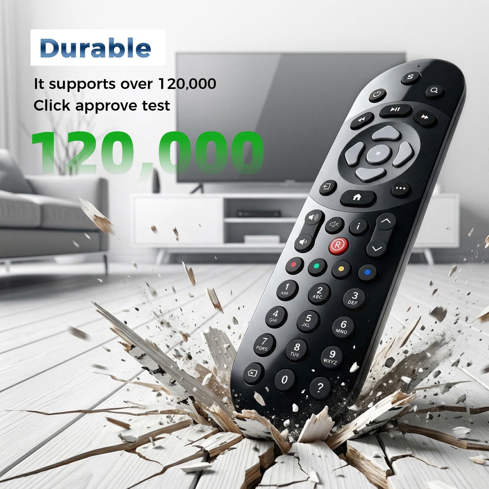 Infrarot Fernbedienung für Sky Q/Mini/Silver Box, Keine Programmierung, ABS