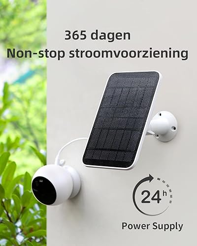 Miniatura 6 de Noorio B200 Quad Pack - Cámaras de seguridad inalámbricas con panel solar, sistema de seguridad para el hogar de 1080p, funciona con batería sin