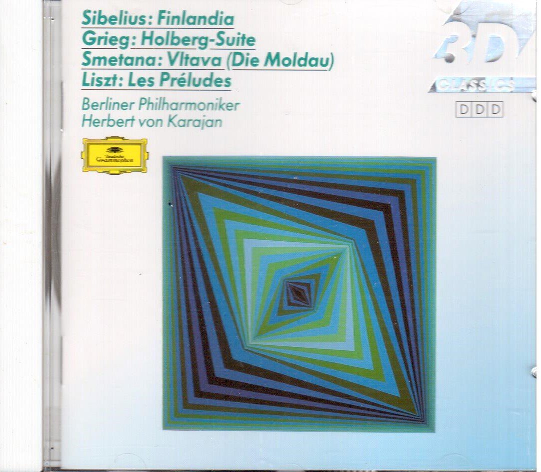 Holberg / Moldau [Audio CD] Grieg; Smetana and Karajan